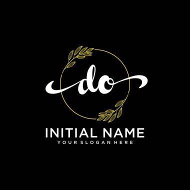 Modern DO Handwriting Logo Collection for Branding and Business