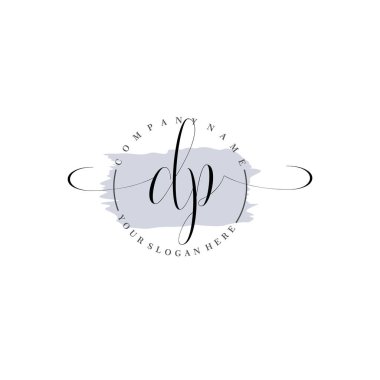Modern DP Handwriting Logo Collection for Branding and Business