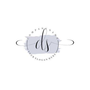 Modern DS Handwriting Logo Collection for Branding and Business