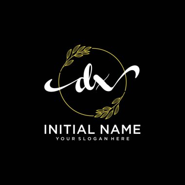 Modern DX Handwriting Logo Collection for Branding and Business