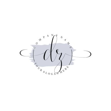 Modern DZ Handwriting Logo Collection for Branding and Business