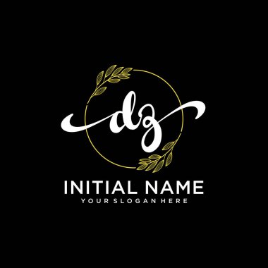 Modern DZ Handwriting Logo Collection for Branding and Business