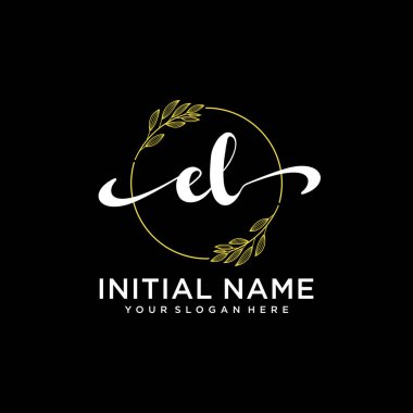 Modern EL Handwriting Logo Collection for Branding and Business