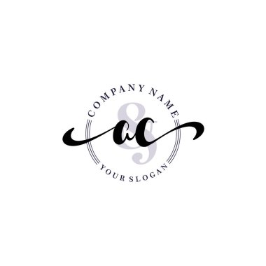 Markalaşma ve İşletme İçin Modern AC El Yazısı Logosu Koleksiyonu