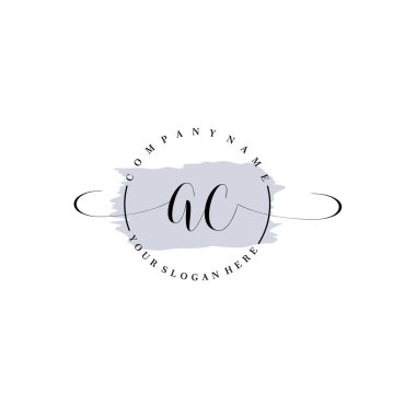 Markalaşma ve İşletme İçin Modern AC El Yazısı Logosu Koleksiyonu