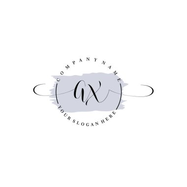 Markalaşma ve İşletme için Modern AX El Yazısı Logosu Koleksiyonu