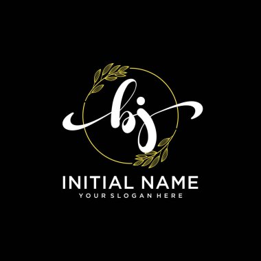 Markalaşma ve İşletme İçin Modern BJ El Yazısı Koleksiyonu