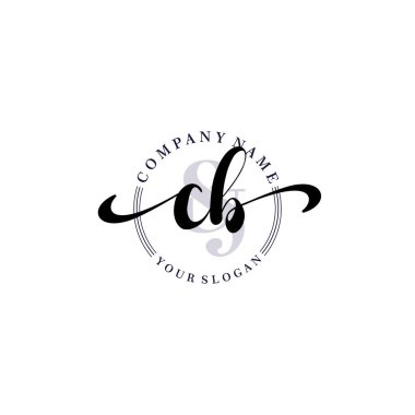 Markalaşma ve İşletme İçin Modern CB El Yazısı Koleksiyonu