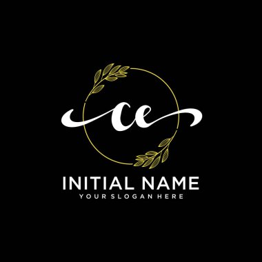 Markalaşma ve İşletme İçin Modern CE El Yazısı Logosu Koleksiyonu