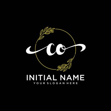 Markalaşma ve İşletme İçin Modern CO El Yazısı Koleksiyonu