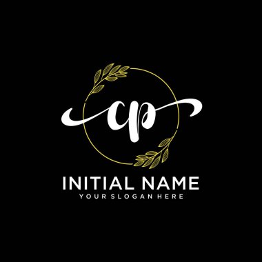 Markalaşma ve İşletme İçin Modern CP El Yazıları Logosu Koleksiyonu