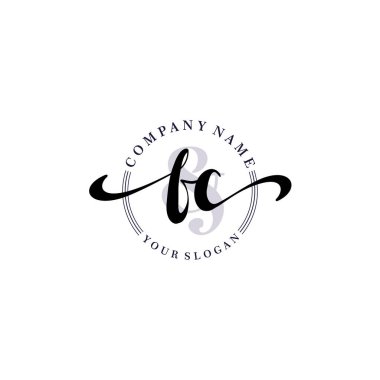 Markalaşma ve İşletme İçin Modern FC El Yazısı Logosu Koleksiyonu