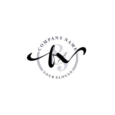 Markalaşma ve İşletme İçin Modern FX El Yazısı Logosu Koleksiyonu