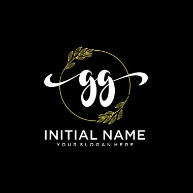 Markalaşma ve İşletme İçin Modern GG El Yazısı Koleksiyonu