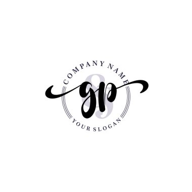 Markalaşma ve İşletme İçin Modern GP El Yazısı Koleksiyonu