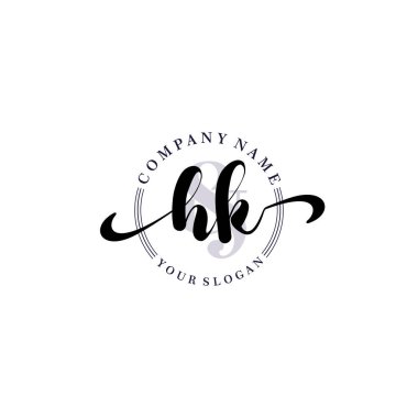 Markalaşma ve İşletme İçin Modern Hong Kong El Yazısı Koleksiyonu