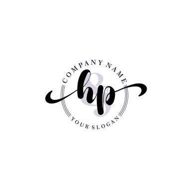 Markalaşma ve İşletme İçin Modern HP El Yazısı Logosu Koleksiyonu