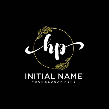 Markalaşma ve İşletme İçin Modern HP El Yazısı Logosu Koleksiyonu