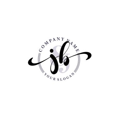 Markalaşma ve İşletme İçin Modern JB El Yazısı Koleksiyonu