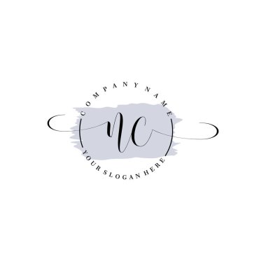 Markalaşma ve İşletme İçin Modern NC El Yazısı Logosu Koleksiyonu