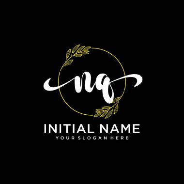 Markalaşma ve İşletme İçin Modern NQ El Yazısı Koleksiyonu