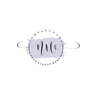 Markalaşma ve İşletme İçin Modern NW El Yazısı Logosu Koleksiyonu