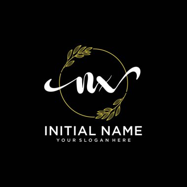 Markalaşma ve İşletme İçin Modern NX El Yazısı Logosu Koleksiyonu