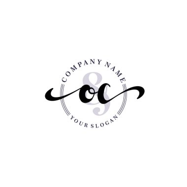 Markalaşma ve İşletme İçin Modern OC El Yazısı Koleksiyonu