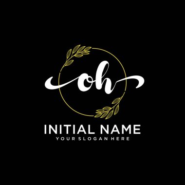 Markalaşma ve İşletme İçin Modern OH El Yazısı Koleksiyonu