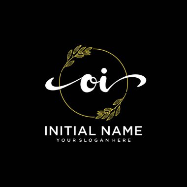 Markalaşma ve İşletme İçin Modern OI El Yazısı Koleksiyonu