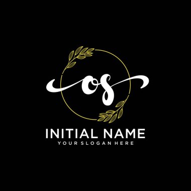 Markalaşma ve İşletme İçin Modern OS El Yazısı Logosu Koleksiyonu