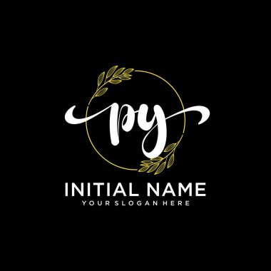 Markalaşma ve İşletme İçin Modern PY El Yazısı Koleksiyonu