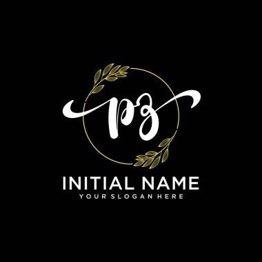 Markalaşma ve İşletme İçin Modern PZ El Yazısı Koleksiyonu