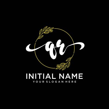 Markalaşma ve İşletme İçin Modern QR El Yazısı Koleksiyonu