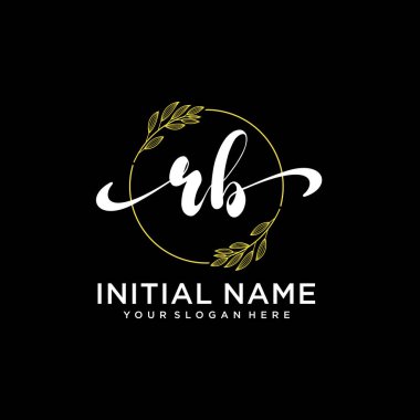 Markalaşma ve İşletme İçin Modern RB El Yazısı Koleksiyonu