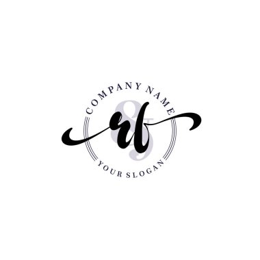 Markalaşma ve İşletme İçin Modern RF El Yazısı Koleksiyonu