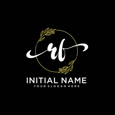 Markalaşma ve İşletme İçin Modern RF El Yazısı Koleksiyonu