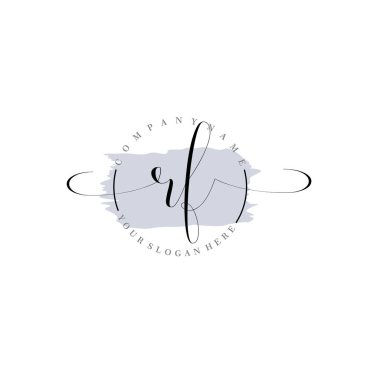 Markalaşma ve İşletme İçin Modern RF El Yazısı Koleksiyonu