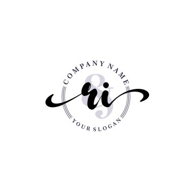 Markalaşma ve İşletme İçin Modern RI El Yazısı Koleksiyonu