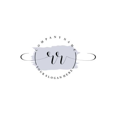 Markalaşma ve İşletme İçin Modern RR El Yazısı Logosu Koleksiyonu