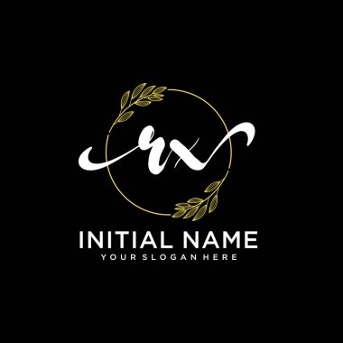 Markalaşma ve İşletme İçin Modern RX El Yazısı Logosu Koleksiyonu