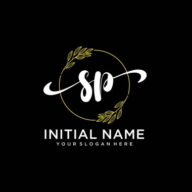 Markalaşma ve İşletme İçin Modern SP El Yazısı Logosu Koleksiyonu