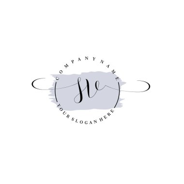 Markalaşma ve İşletme İçin Modern SV El Yazısı Logosu Koleksiyonu