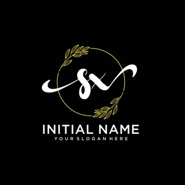 Markalaşma ve İşletme İçin Modern SX El Yazısı Logosu Koleksiyonu