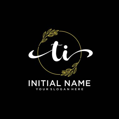 Markalaşma ve İşletme İçin Modern TI El Yazısı Koleksiyonu