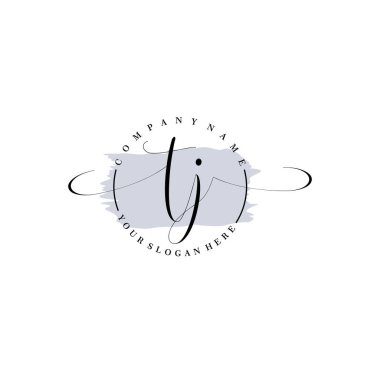 Markalaşma ve İşletme İçin Modern TJ El Yazısı Koleksiyonu