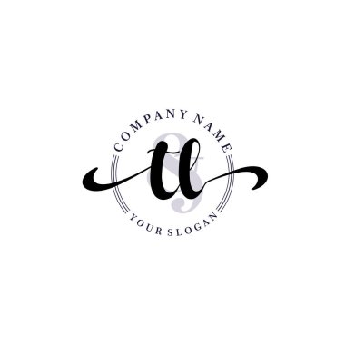 Markalaşma ve İşletme İçin Modern TL El Yazısı Logosu Koleksiyonu