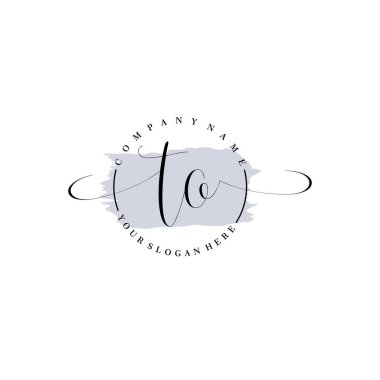 Markalaşma ve İşletme İçin Modern TO El Yazısı Logosu Koleksiyonu