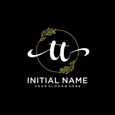 Markalaşma ve İşletme İçin Modern TT El Yazısı Logosu Koleksiyonu