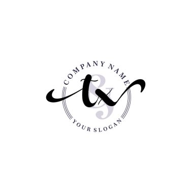 Markalaşma ve İşletme İçin Modern TX El Yazısı Koleksiyonu